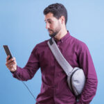 VERSOX URBAN SHOULDER BAG – 300D POLYESTER WITH USB PORT & TABLET POCKET - Image 5