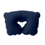 INFLATABLE TRAVEL PILLOW BLUE