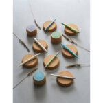 ECO BALL PEN WITH CLIP AND BLUE INK - Image 9