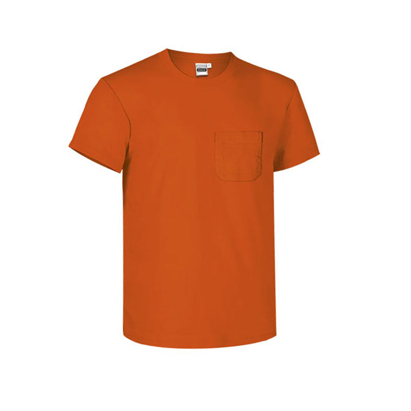 EAGLE.PARTYORANGE PARTY ORANGE T-SHIRT WITH POCKET - Image 1
