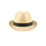 BOOGIE STRAW HAT WITH COLOURED BAND