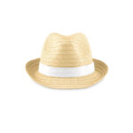 BOOGIE STRAW HAT WITH COLOURED BAND - Image 5
