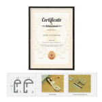 FRAME IN BLACK COLOUR WITH DIPLOMA - Image 2
