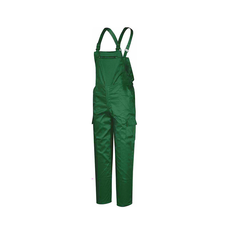 505.GREEN WORKING BIP PANT GREEN WITH CHEST POCKET - Image 1