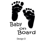 BABY ON BOARD STICKER FOR CARS - Image 4