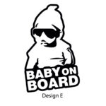 BABY ON BOARD STICKER FOR CARS - Image 5