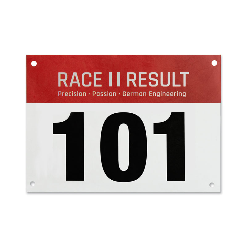 MEDC008 BIB NUMBERS MADE OF VINYL - Image 1