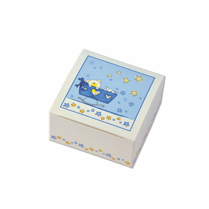 GBSQ02D BOX FOR TREATS CRIB BED BLUE - Image 1