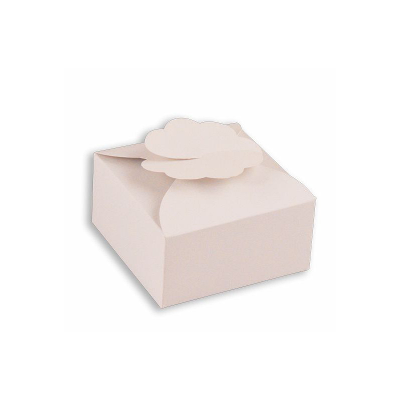 GBSQ05W BOX FOR TREATS FLOWER DESIGN - Image 1