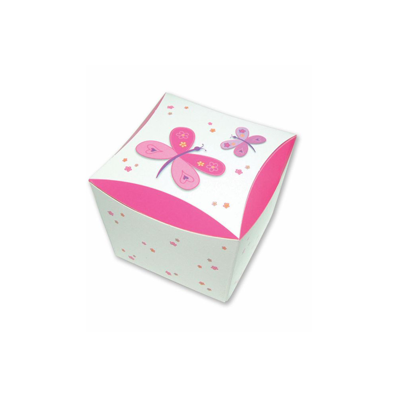 GBSQ07B BOX FOR TREATS BUTTERFLY DESIGN - Image 1