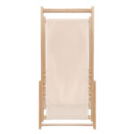 WOODEN BEACH FOLDABLE DECK CHAIR - Image 3