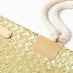 RECTANGULAR STRAW BAG BEDWEY - Image 6