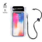 PVC BAG – 9.5x23CM | WATERPROOF DRY POUCH WITH SAFETY CLOSURE & NECK STRAP - Image 9