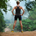 BLACK WOMEN SLEEVELESS SPORTS T-SHIRT - Image 3