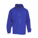 ROYAL BLUE FLEECE JACKET HIZAN – UNISEX POLAR FLEECE FOR WARMTH & STYLE - Image 2