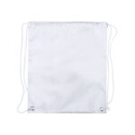 BRIGHTKID WHITE DRAWSTRING BAG – LIGHTWEIGHT 210D FOR KIDS - Image 2