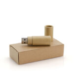 ECOTUBE 16GB USB FLASH DRIVE – CYLINDRICAL DESIGN IN RECYCLED CARDBOARD - Image 6