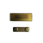 GOLD NAME RECTANGLE BADGE - Image 5