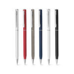 METAL BALL PEN LESLEY WITH CLIP AND BLUE INK - Image 16