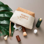COSMETIC BAG WITH CORK DETAILS - Image 8