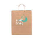 LARGE KRAFT PAPER BAG WITH TWISTED HANDLE - Image 6