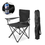 THRONE FOLDABLE CHAIR WITH MESH BOTTLE HOLDER