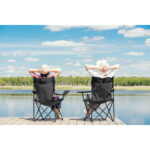THRONE FOLDABLE CHAIR WITH MESH BOTTLE HOLDER - Image 3
