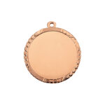 PERSONALIZED BRONZE MEDAL 60MM WITH CUSTOM PRINTED LABEL – AWARD MEDAL FOR SPORT - Image 2