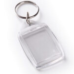 KEY RING WITH SPACE FOR INFO - Image 2