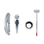 ELEGANT WINE SET IN WOODEN BOX - Image 5