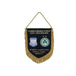 LUXURY VELVET BANNER WITH GOLD FRINGE – 50x23CM, DOUBLE-SIDED PRINT - Image 2