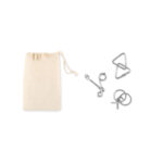 SET OF 3 METAL BRAIN TEASERS - Image 5