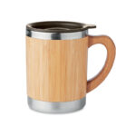 STAINLESS STEEL TUMBLER WITH BAMBOO CASE - Image 4