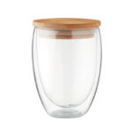BOROSILICATE GLASS WITH BAMBOO LID - Image 6