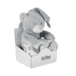 LARGE PLUSH GREY TEDDY BEAR - Image 6