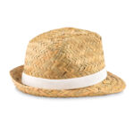 MONTEVIDEO STRAW HAT WITH BAND - Image 3