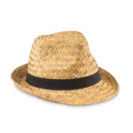 MONTEVIDEO STRAW HAT WITH BAND - Image 4
