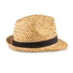 MONTEVIDEO STRAW HAT WITH BAND - Image 6