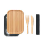 STAINLESS STEEL LUNCH BOX 600ML - Image 5