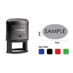 TRODAT CLIMATE NEUTRAL TEXT STAMP 5X3CM - Image 3