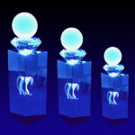 DELUXE GOLF CRYSTAL AWARD 25.5CM - Image 3