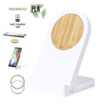HOLDER FAST WIRELESS CHARGER NOOPY MADE OF BAMBOO