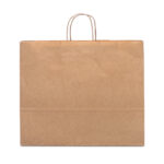 LARGE KRAFT PAPER BAG WITH TWISTED HANDLE