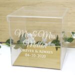 WEDDING WISHING WELL CARDS BOX