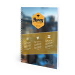 CUSTOM A4 SPIRAL NOTEBOOK (PACK OF 100)