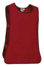 TABARD UNIFORM WIPER FOR CLEANING IN RED - Image 3