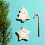 XMAS TREE CANDLE DERAM BY PINE WOOD - Image 3