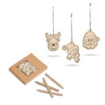 WINDHAM XMAS ORNAMENTS COLOURING SET
