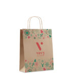 CHRISTMAS MEDIUM GIFT PAPER BAG - Image 2