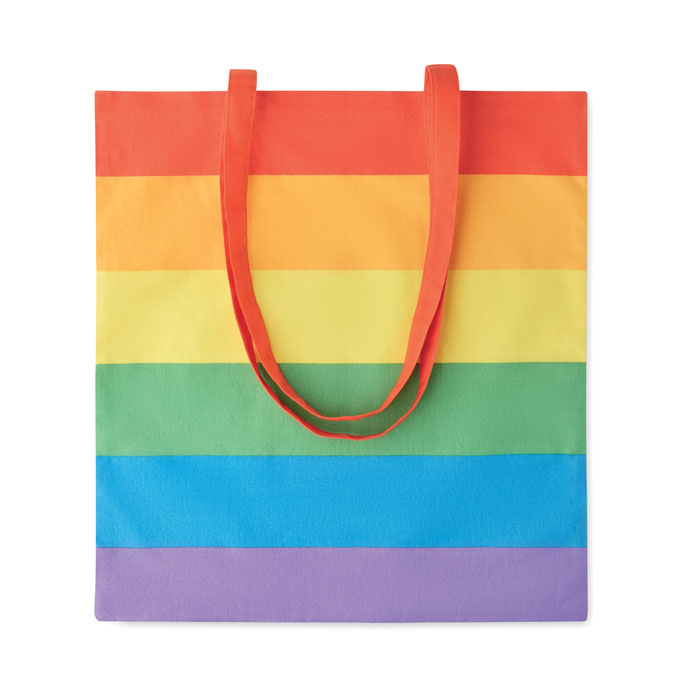 MO6353_1.jpg RAINBOW PRIDE COTTON SHOPPING BAG - Image 1